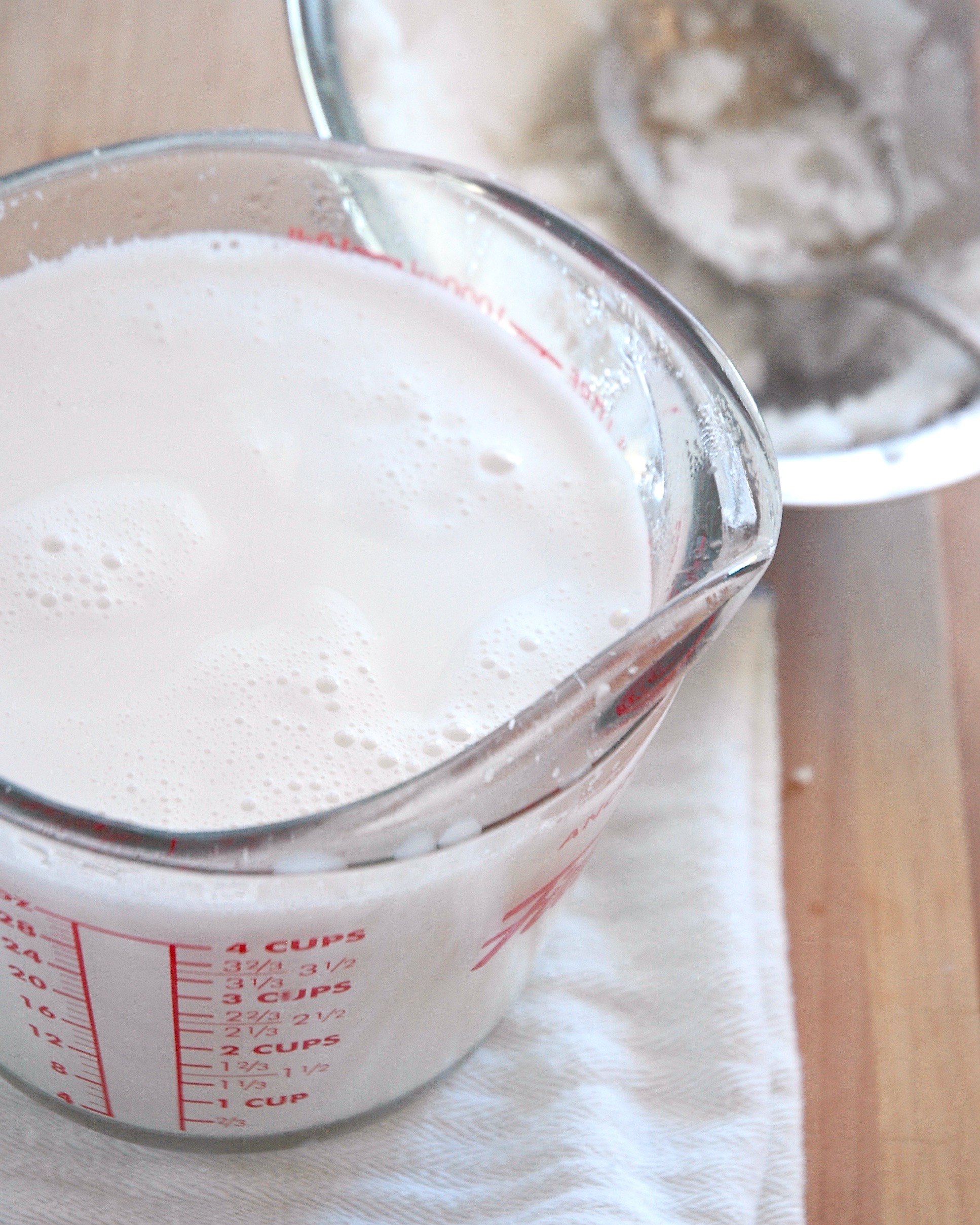 Homemade coconut milk recipe that's rich and creamy, and as close to "straight from the source" as you can get without having to crack open a fresh coconut!